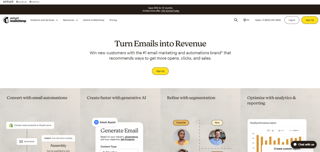 MailChimp - 5 Free Marketing Tool